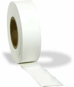 White Plastic Style Flagging Tape